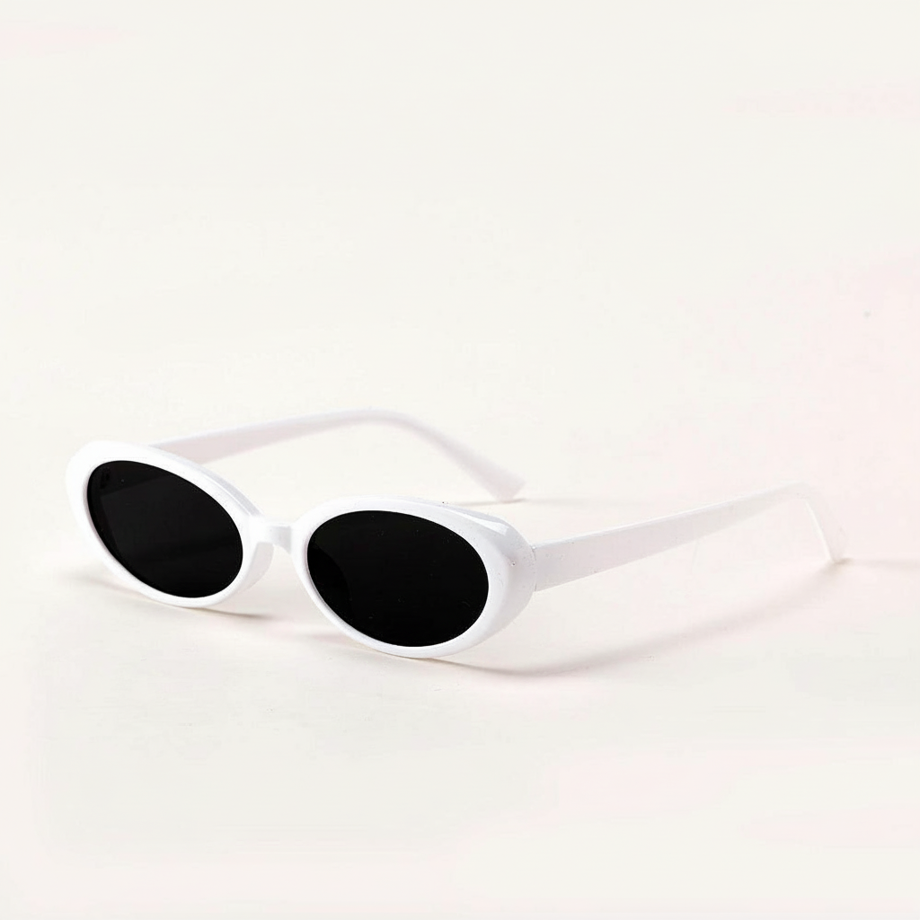 Arctic Retro White Sunglasses