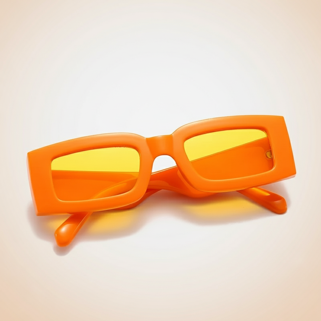 Yellow Surge Sunglasses - Orange