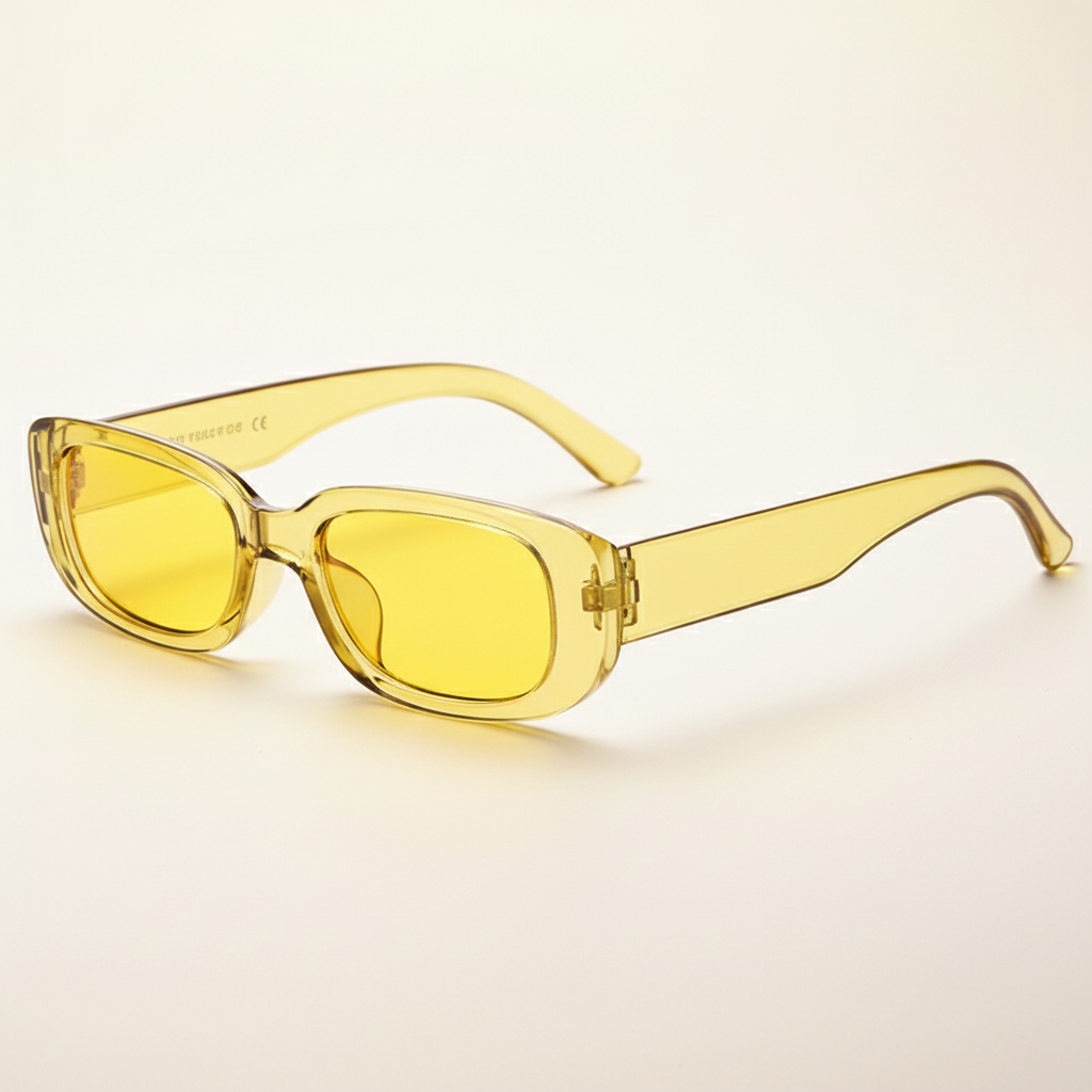 Citrus Groove Sunglasses - Yellow