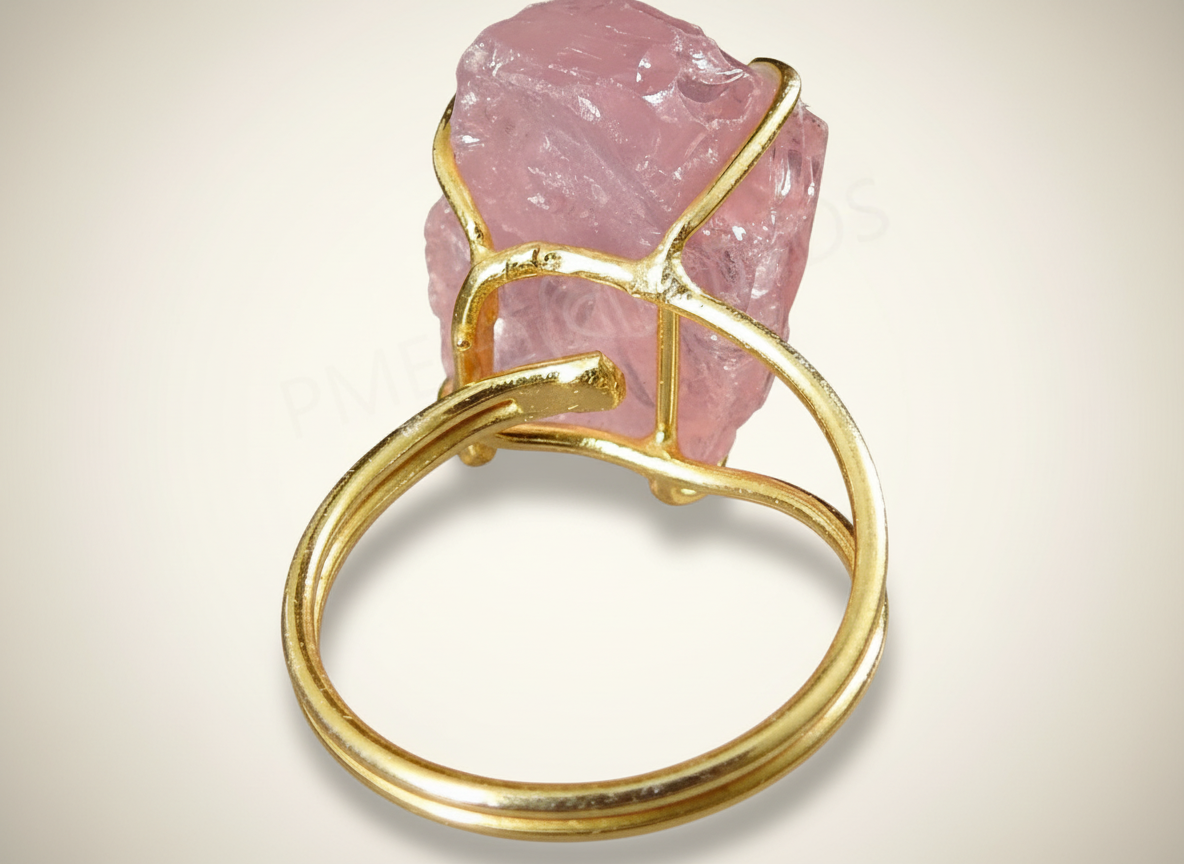 Rose Quartz Ring