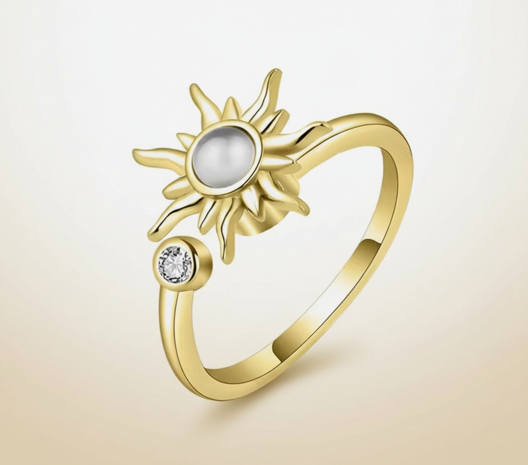 Sun Spinner Ring