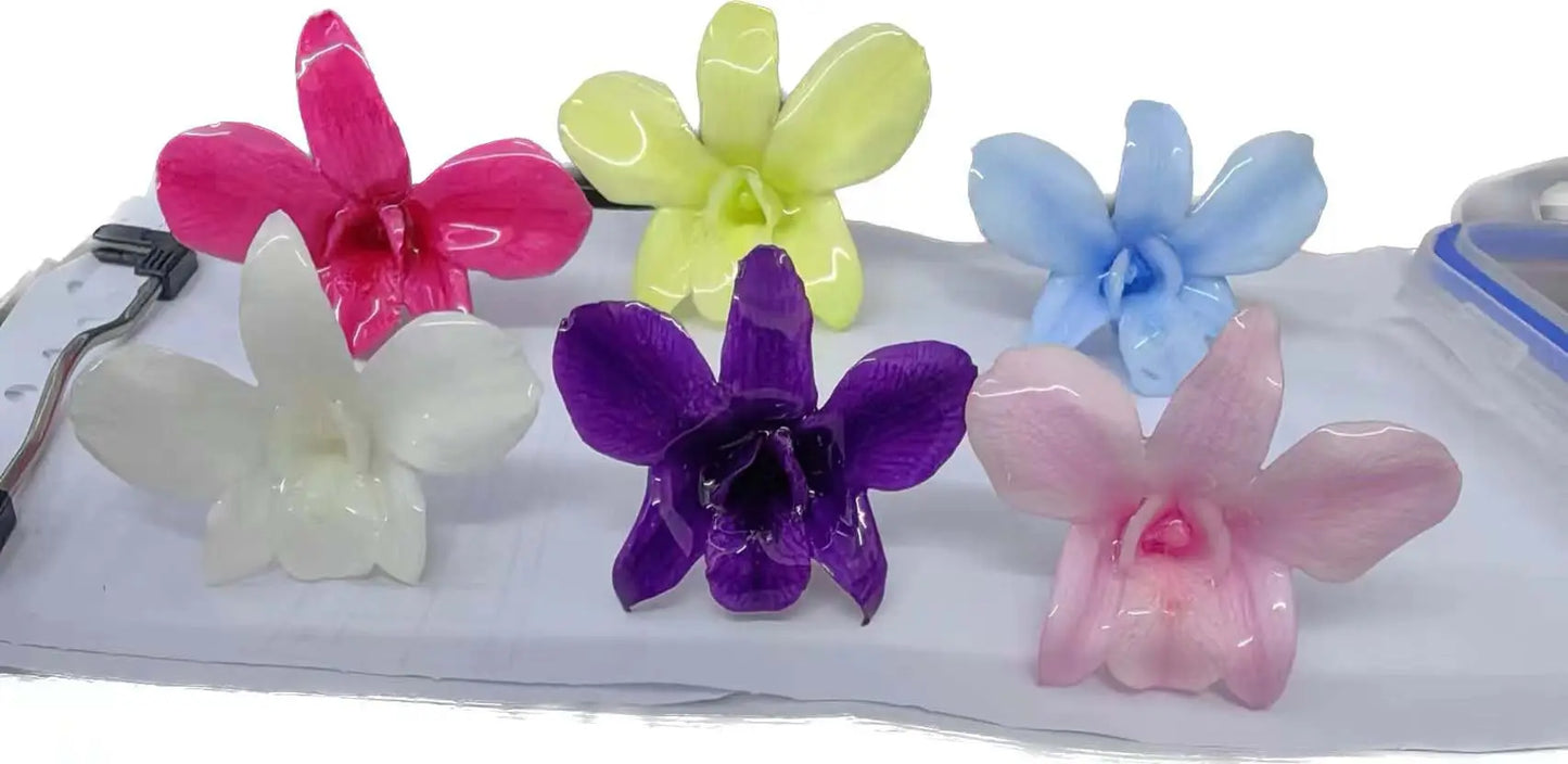 Flower Alligator Hair Clip