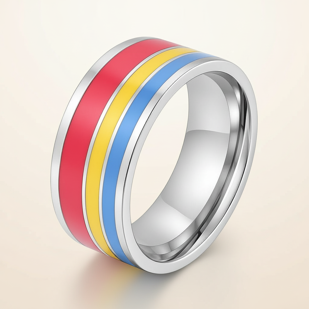 Pride Rings - Pansexual Assorted Sizes