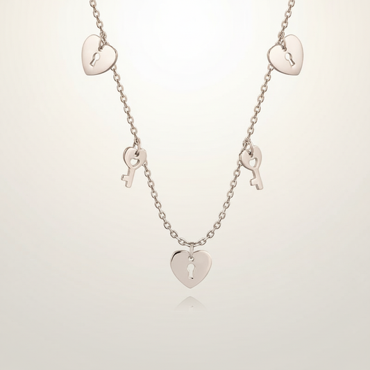 Heart Locket Pendant Necklace