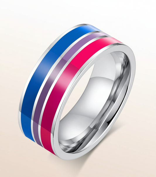 Pride Rings - Bisexual Assorted Sizes