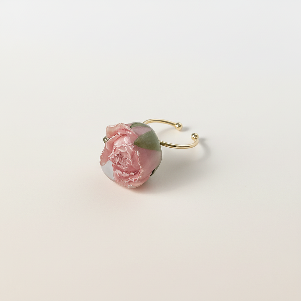 Rose Flower Ring - 5