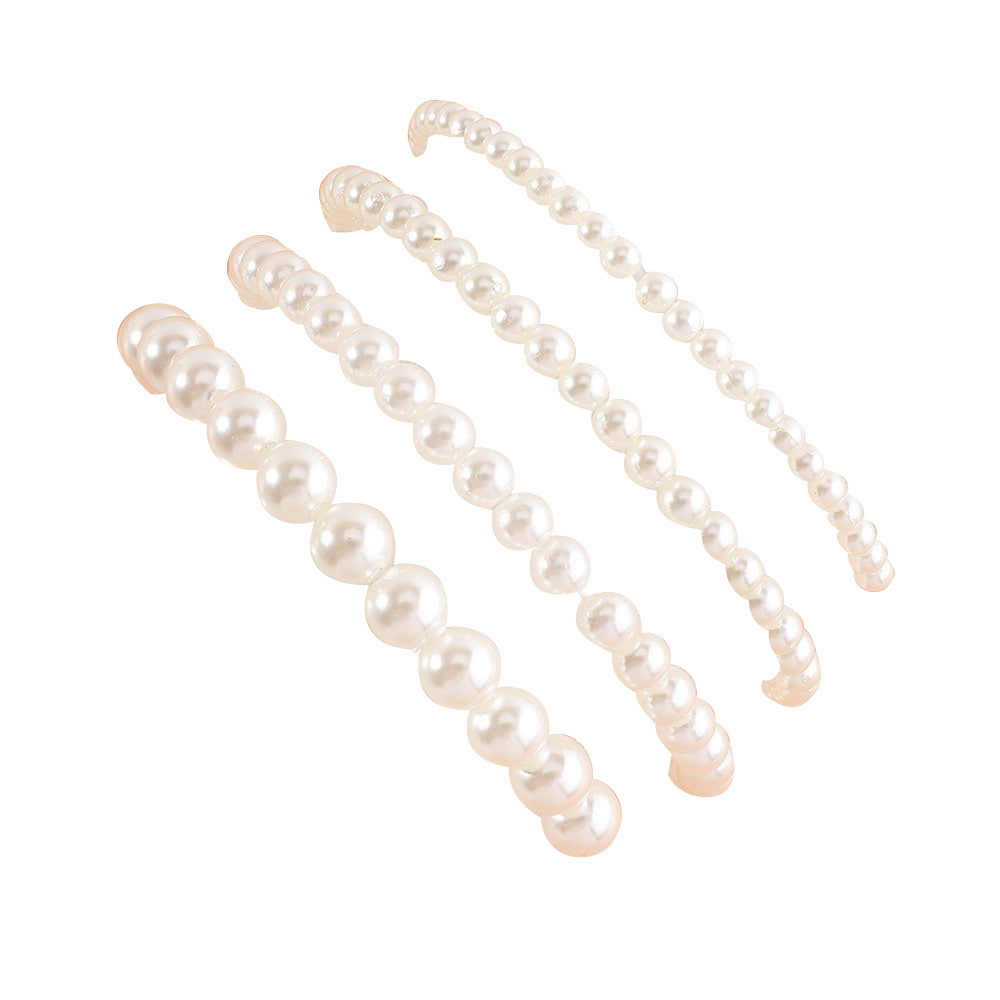 imitation pearl stretch bracelet various sizes