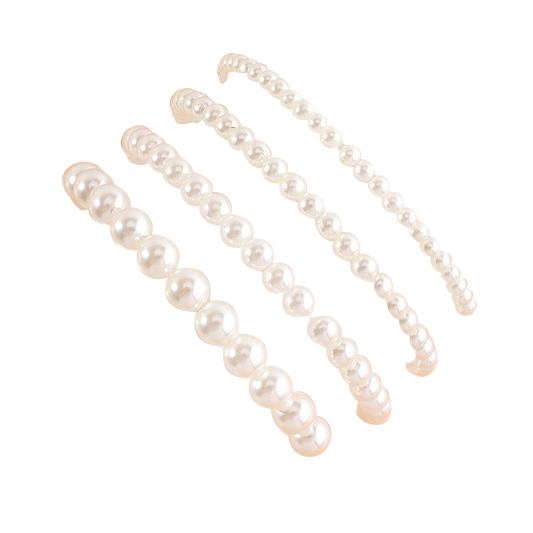 imitation pearl stretch bracelet various sizes