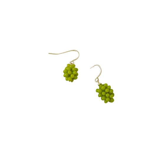 acrylic grape earrings assorted